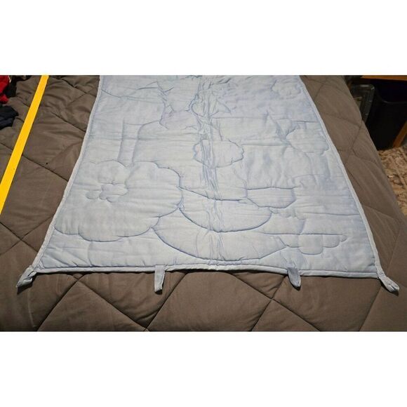 Vintage Colorful Childrens Quilt/Wall Hanging - Farm Scene With Fishing Kids & A - Picture 5 of 5